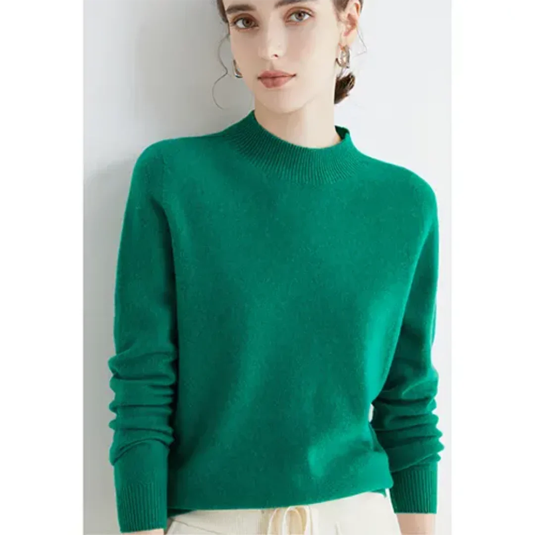 Oliya | Damen Strick Pullover | Warme