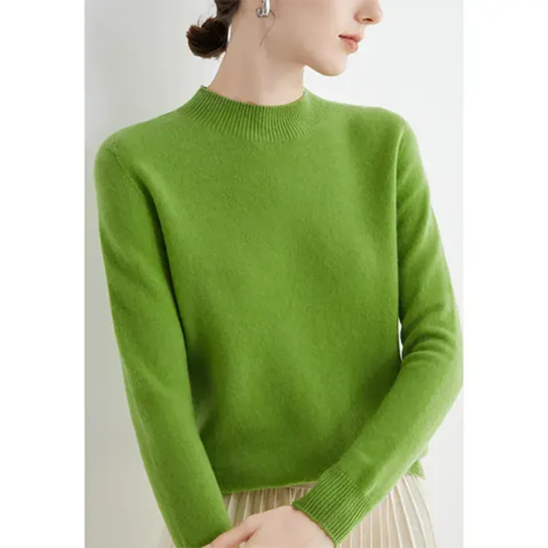 Oliya | Damen Strick Pullover | Warme