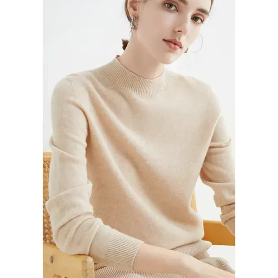 Oliya | Damen Strick Pullover | Warme