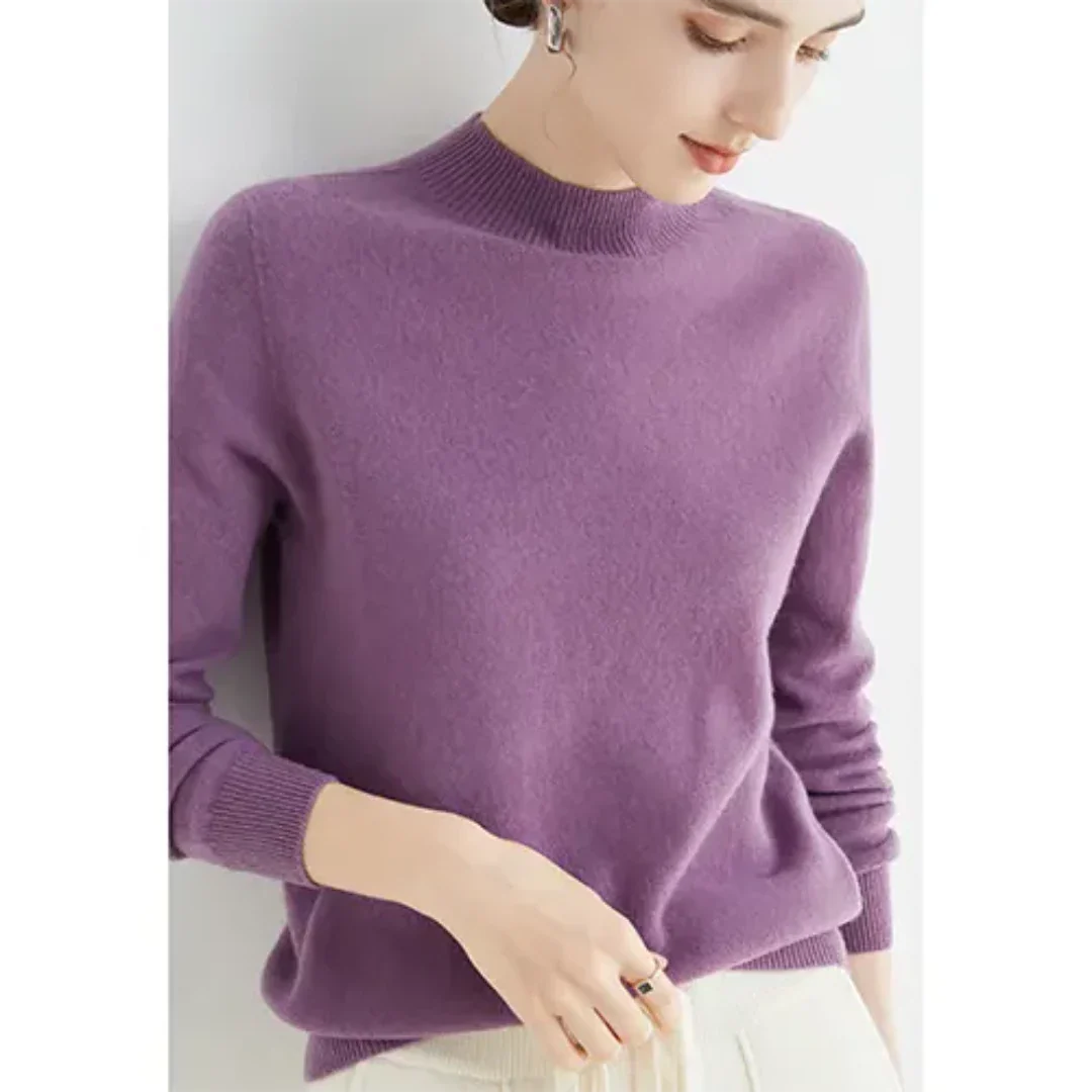 Oliya | Damen Strick Pullover | Warme