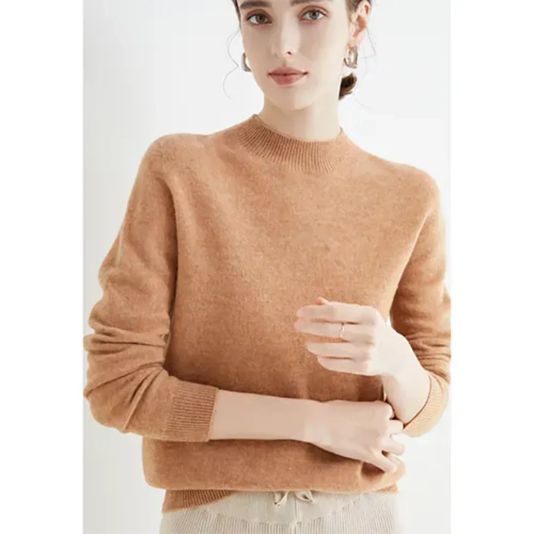 Oliya | Damen Strick Pullover | Warme
