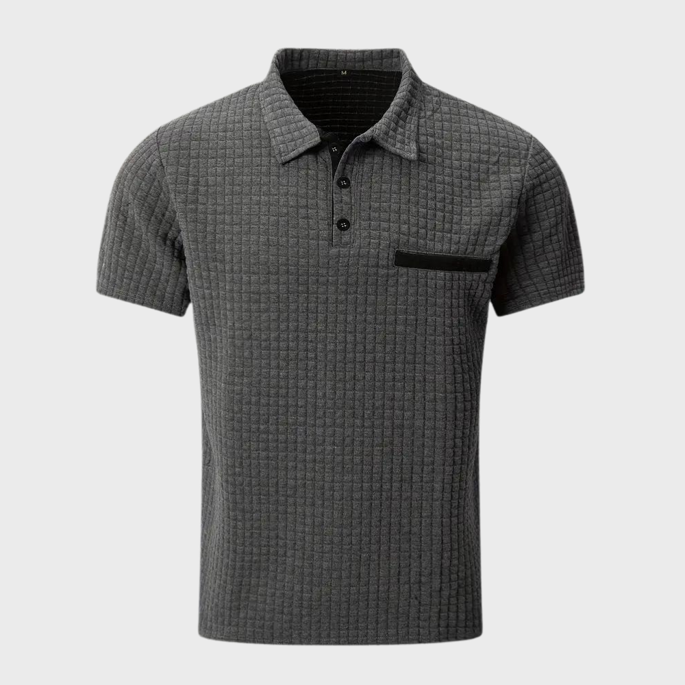 Klassisches Herren Polohemd mit Komfortschnitt – Veltano