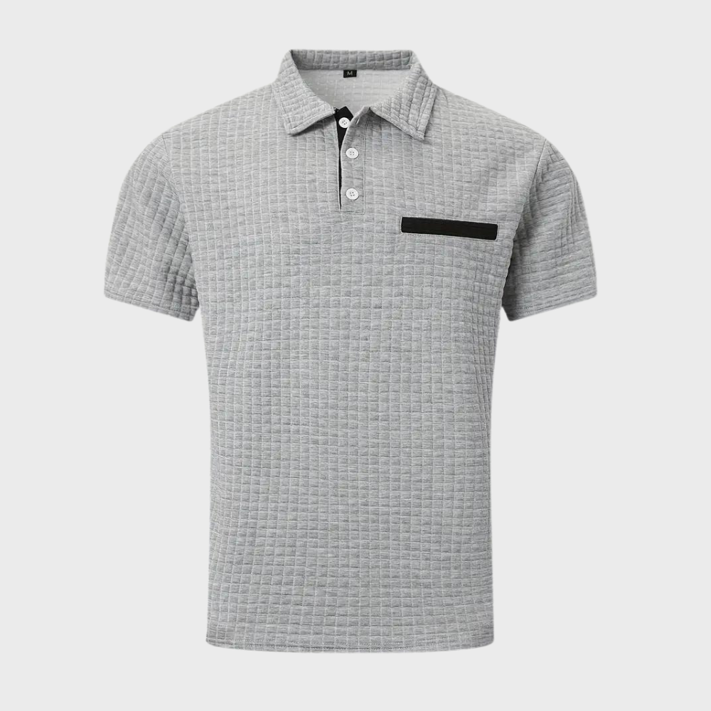 Klassisches Herren Polohemd mit Komfortschnitt – Veltano