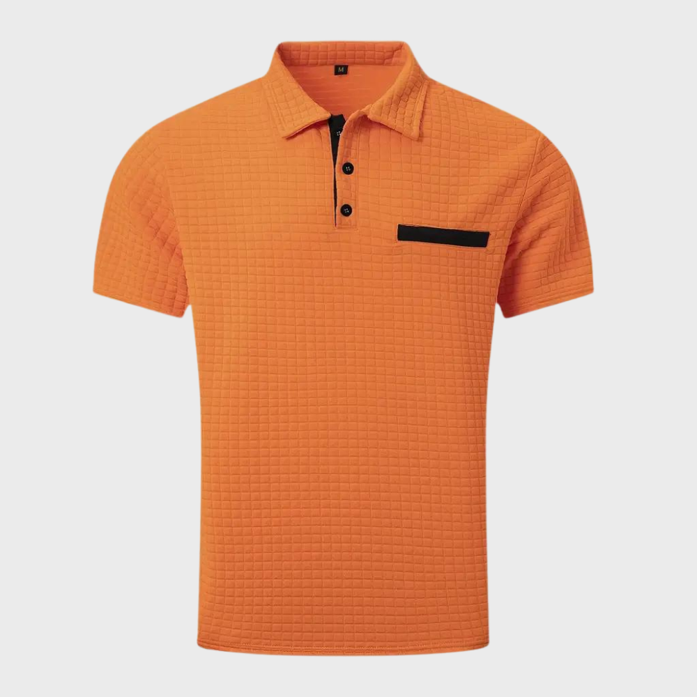 Klassisches Herren Polohemd mit Komfortschnitt – Veltano