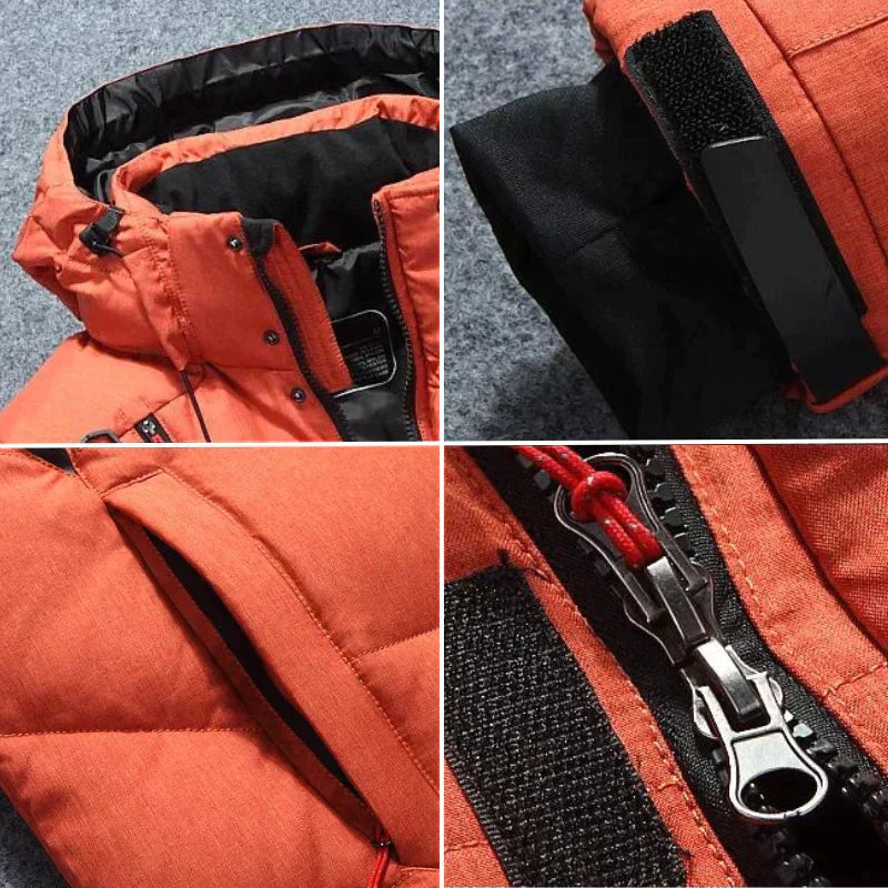Taktische Winter-Pufferjacke für Männer