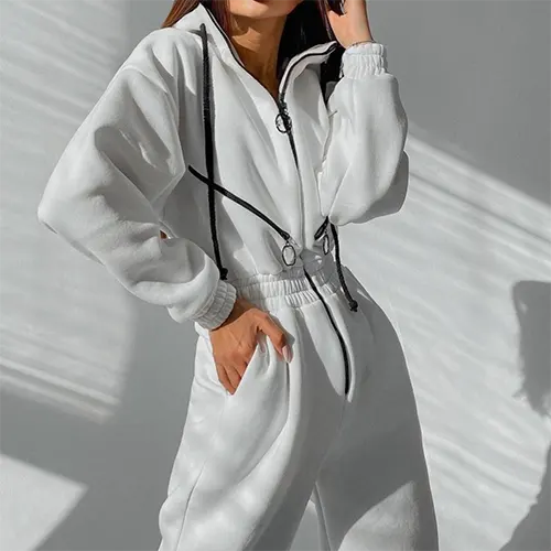 Salenzia | Damen Winter Jumpsuit | Warme