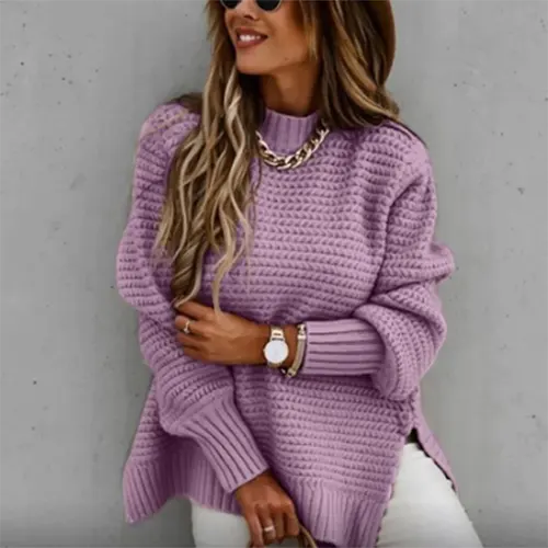 Milarin | Damen Strick Pullover | Langarm