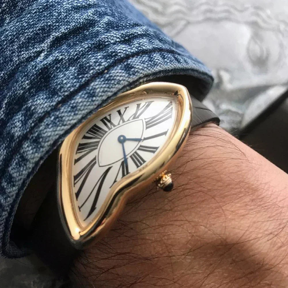 Crash - Schweizer Lederuhr