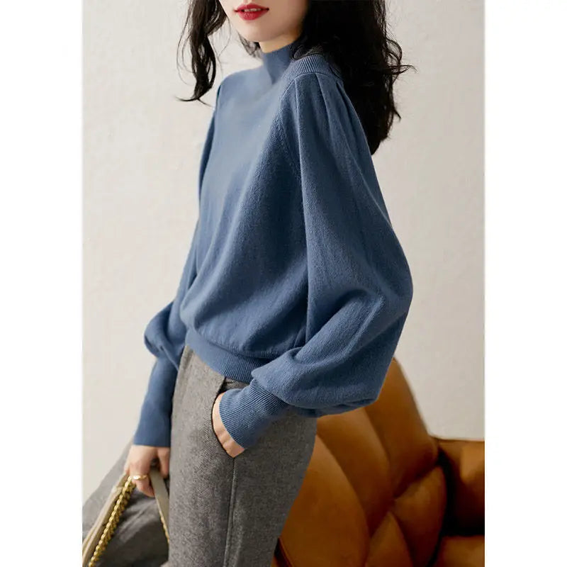 Elegantes Rollkragenpullover für Damen