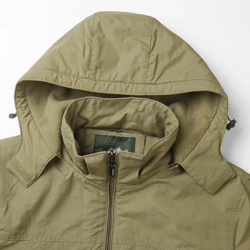 Vielseitige wasserdichte Windjacke