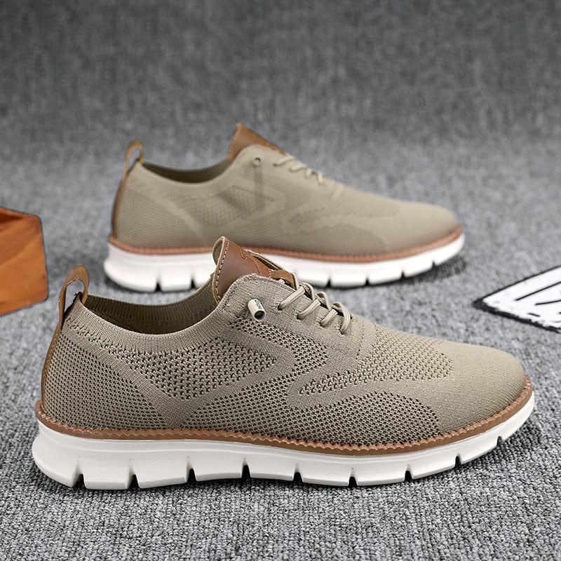 Khaki Orthopädische Freizeitschuhe - Bernard