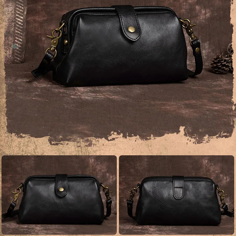 Lotte™ - Neue handgemachte Retro-Tasche