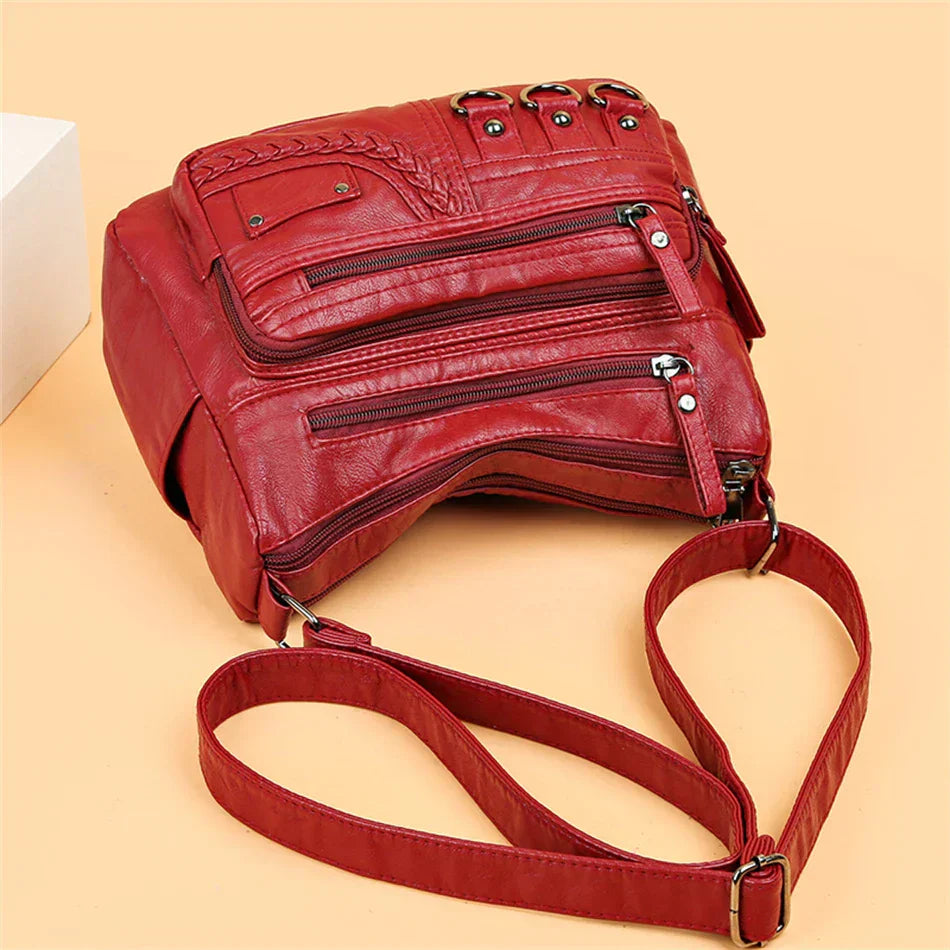 Harper™ - Stilvolle Handtaschen aus veganem Leder im Vintage-Stil