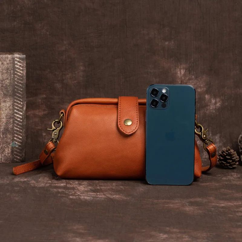 Lotte™ - Neue handgemachte Retro-Tasche