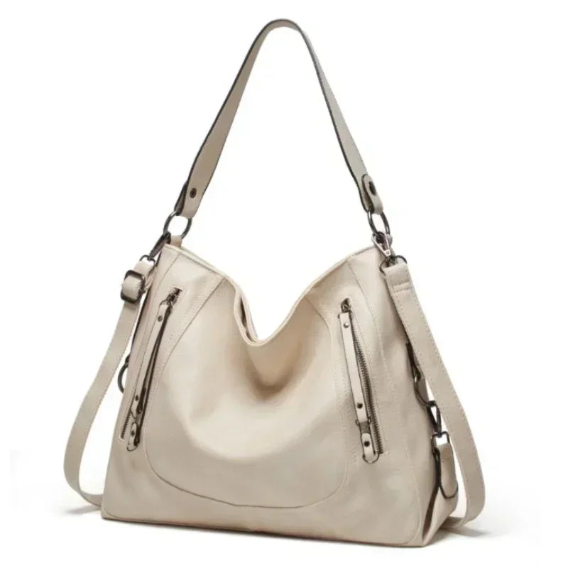 PRISCILLA | Lässige Ledertasche