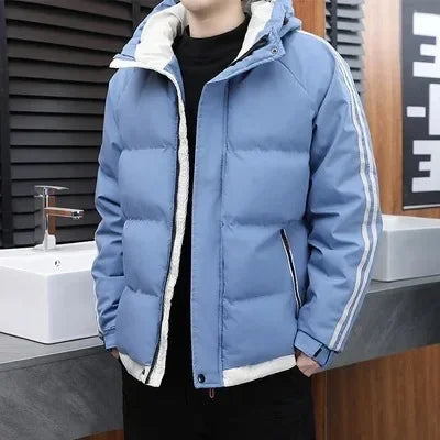 Winterjacke in Übergröße für Männer