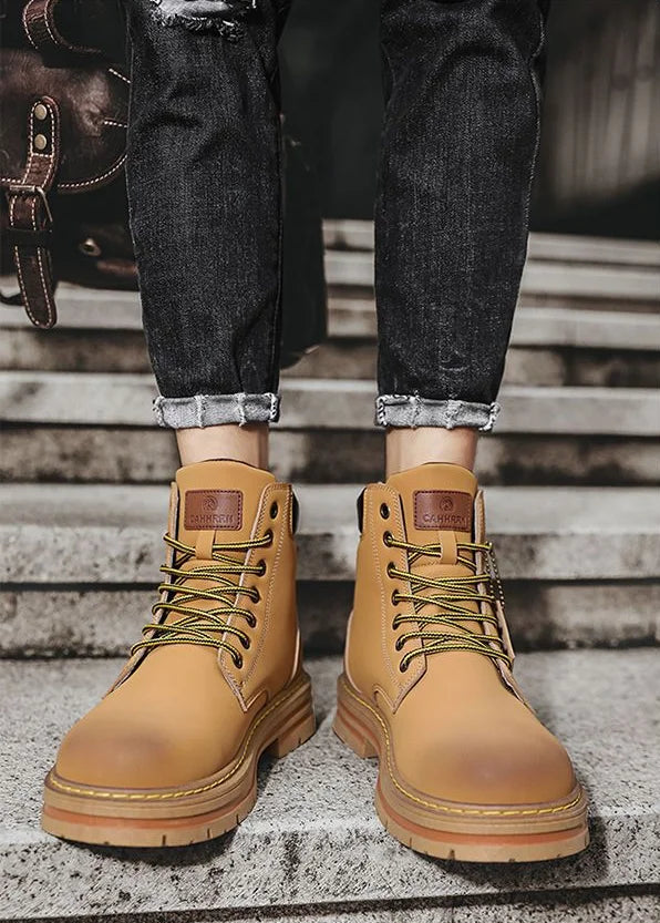 Felix™ - Bequeme warme Schnürstiefel