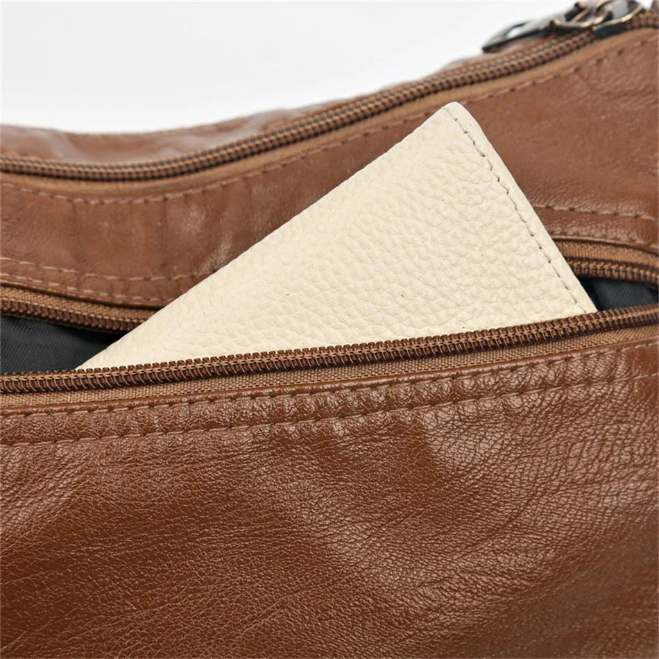 Harper™ - Stilvolle Handtaschen aus veganem Leder im Vintage-Stil