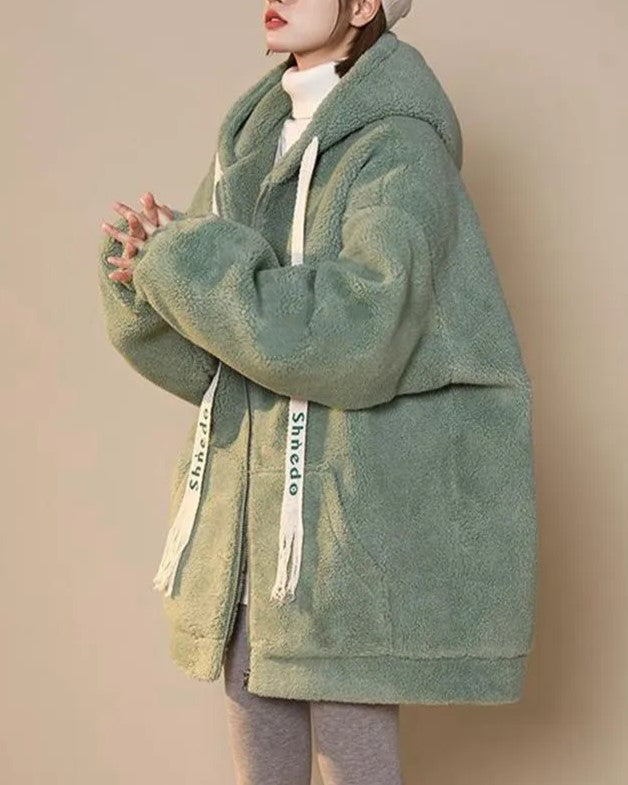 Warme Fleecejacke mit Reißverschluss – Sophie
