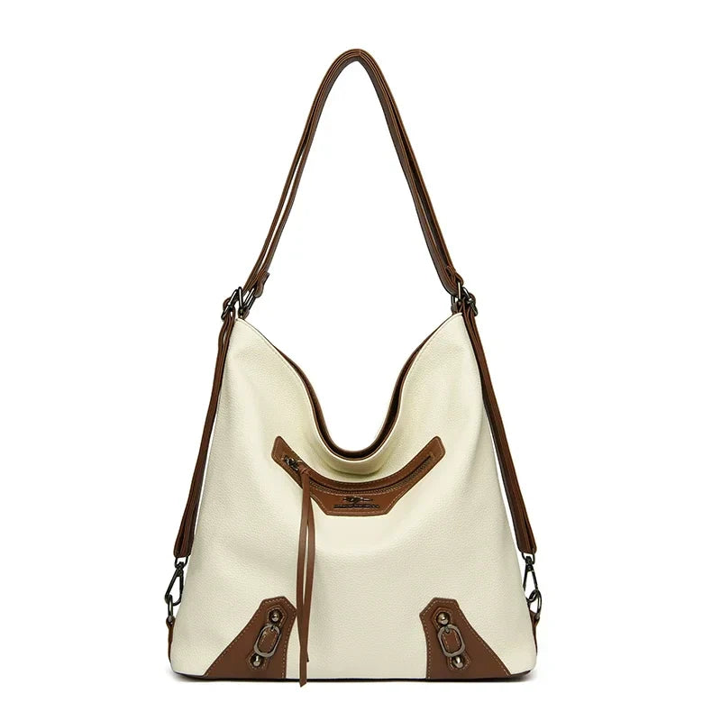 Charlene™ | Elegante Multi-Pocket-Tasche aus Leder