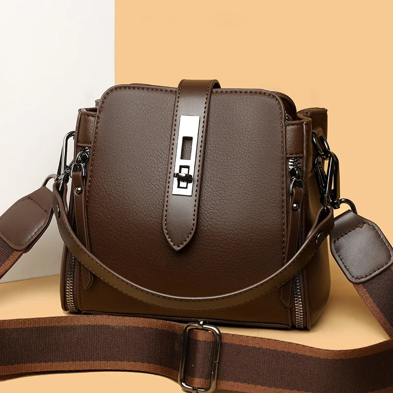 Romantza™ | Moderne kompakte Umhängetasche mit elegantem Schnallendesign
