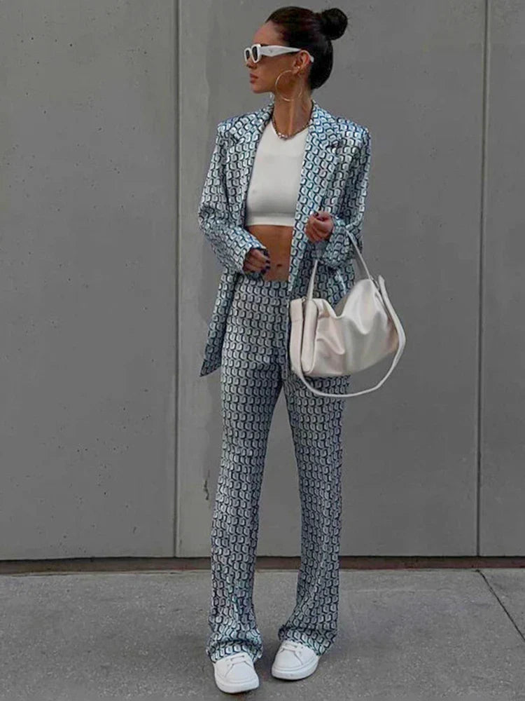 Louise - Satin Suit Set
