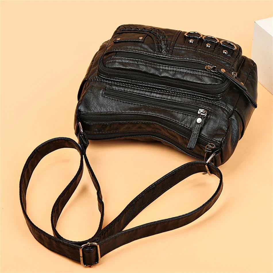Harper™ - Stilvolle Handtaschen aus veganem Leder im Vintage-Stil