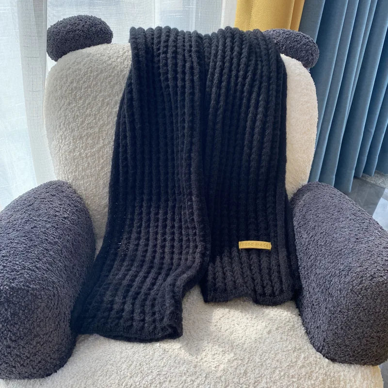 Wollschal Damen warm handgemacht für Herbst & Winter – Elira