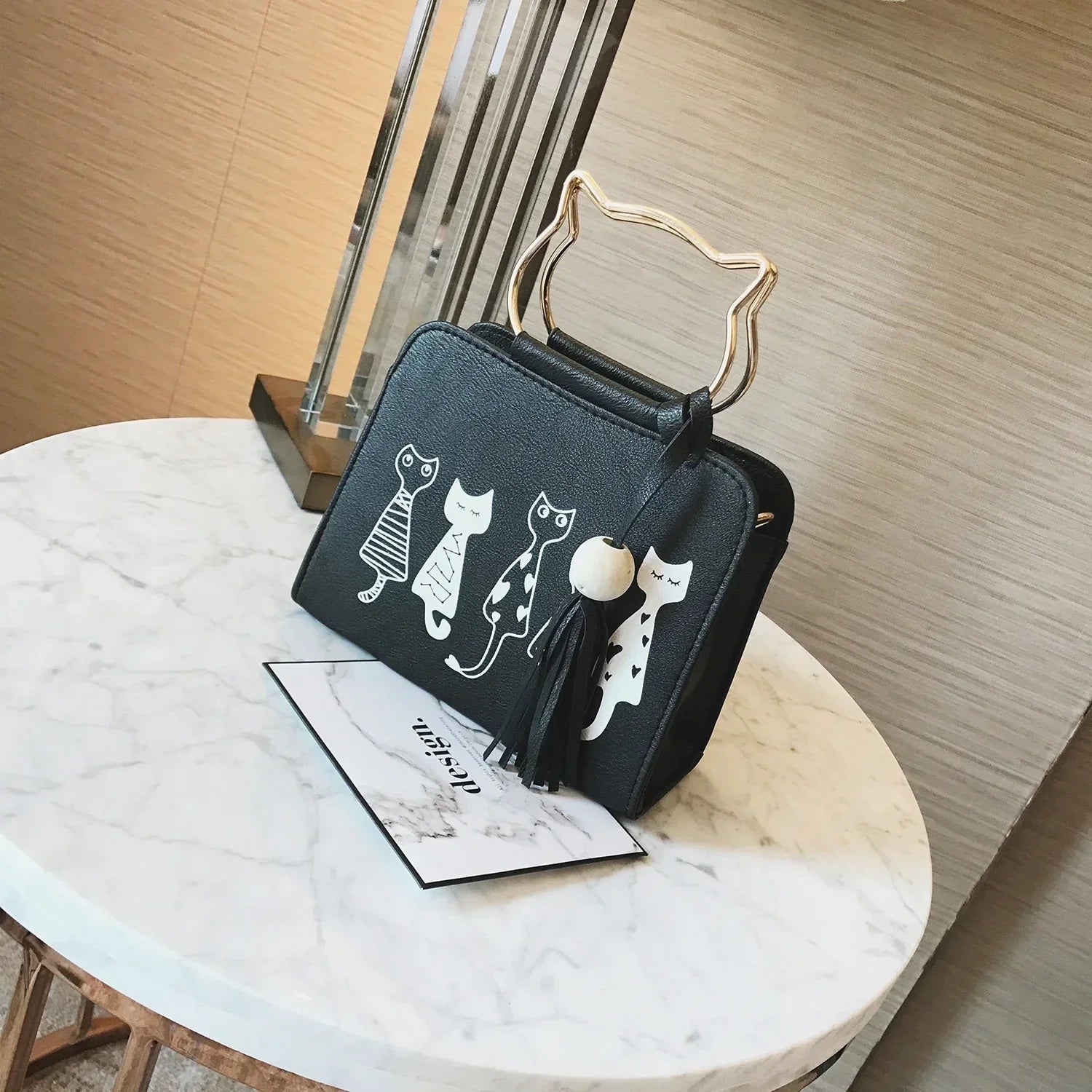Isabella™ - Purr-sonality Katzenhandtasche