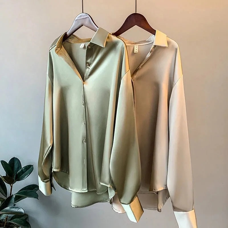 Seidenbluse Damen Elegant Zeitlos Chic – Anna