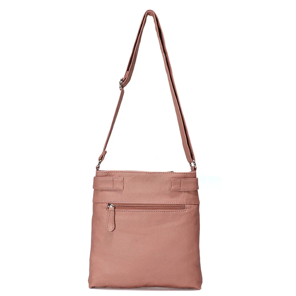 Aria™ – Umhängetasche aus weichem Leder mit mehreren Taschen