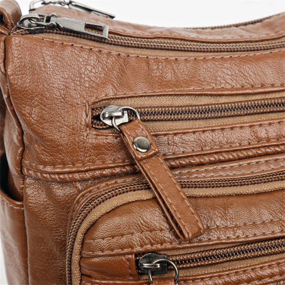 Harper™ - Stilvolle Handtaschen aus veganem Leder im Vintage-Stil