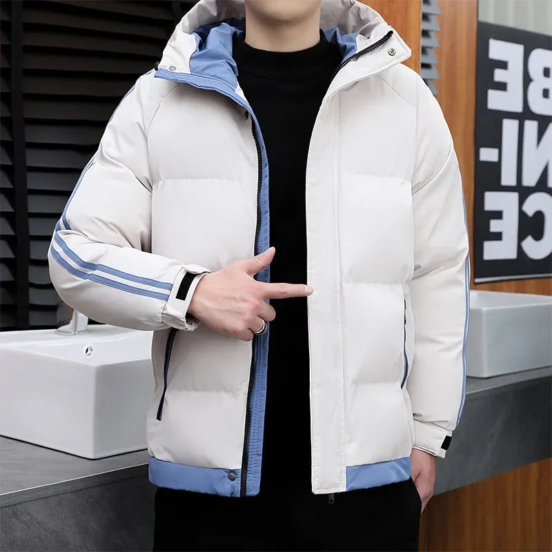 Winterjacke in Übergröße für Männer