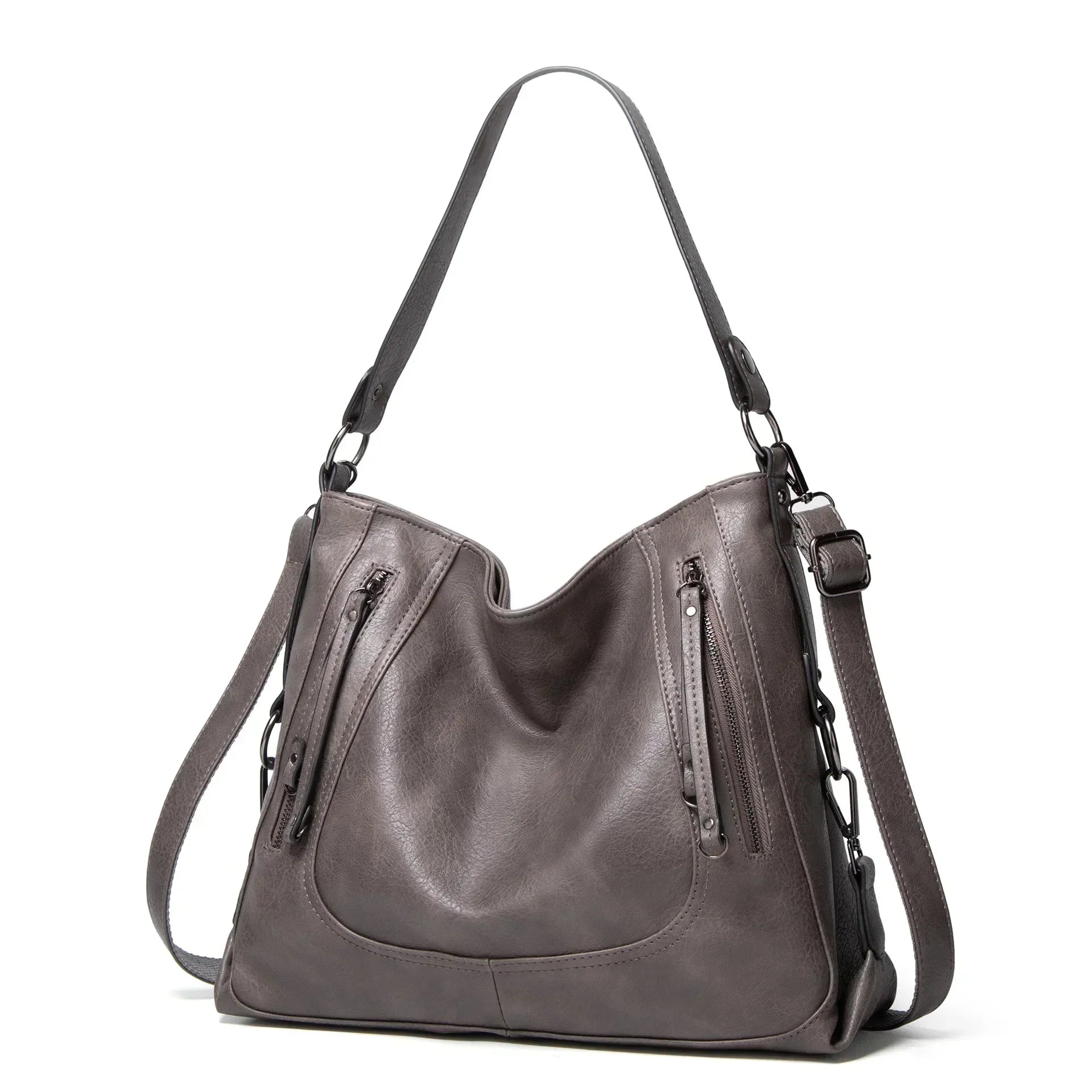 PRISCILLA | Lässige Ledertasche