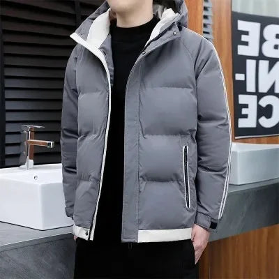 Winterjacke in Übergröße für Männer