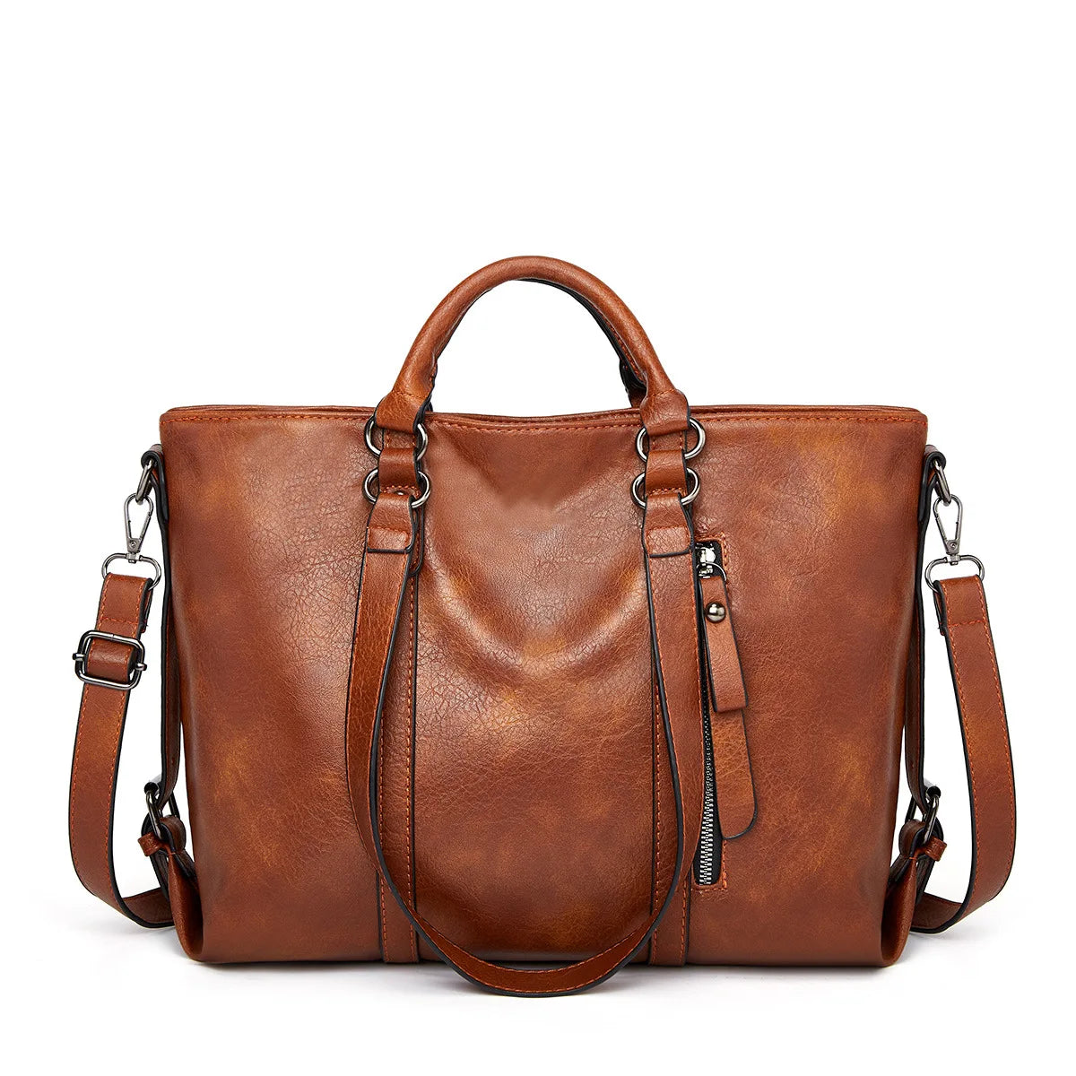 Babette™ | Große Kapazität Leder Umhängetasche