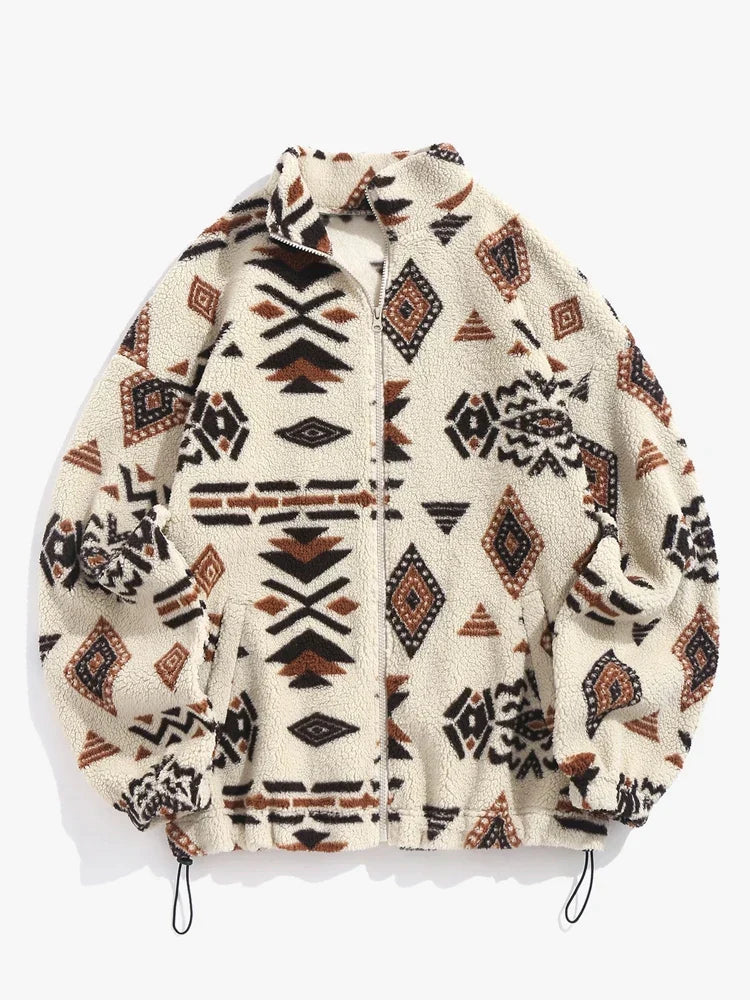 Briseis | Pullover mit ethnischem Druck für Frauen