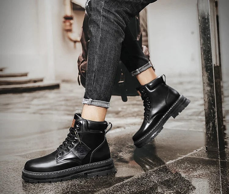 Felix™ - Bequeme warme Schnürstiefel
