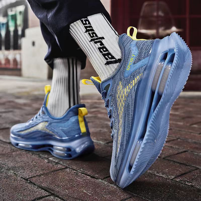 Bequemer, orthopädisch Belüftungs-Sneaker mit doppeltem Luftkissen