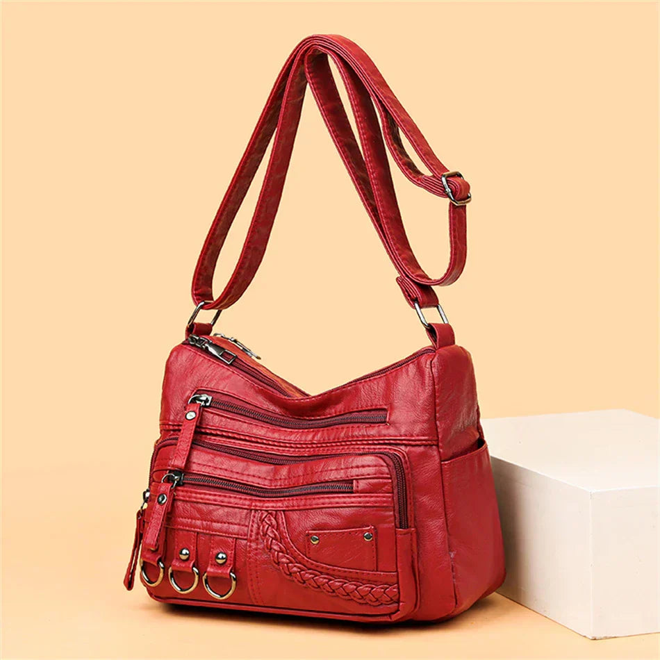 Harper™ - Stilvolle Handtaschen aus veganem Leder im Vintage-Stil