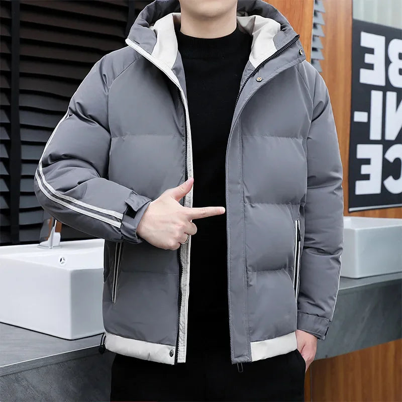 Winterjacke in Übergröße für Männer