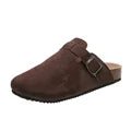 Bella | Retro damen-pantoletten mit schnalle