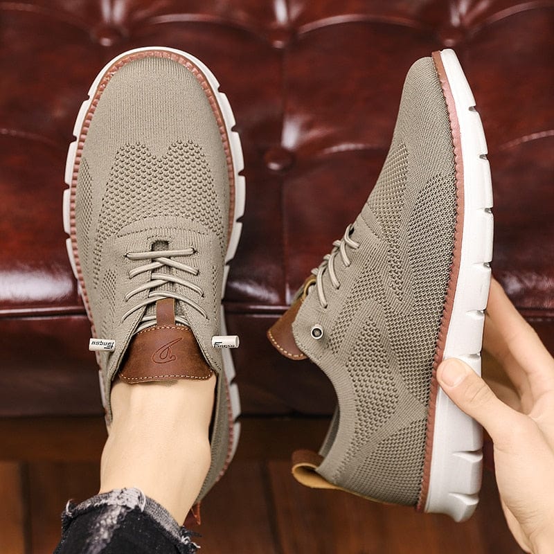 Khaki Orthopädische Freizeitschuhe - Bernard