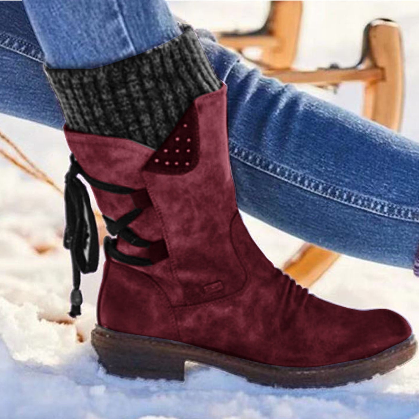 Clara™ - Bequeme warme orthopädische Schneestiefel