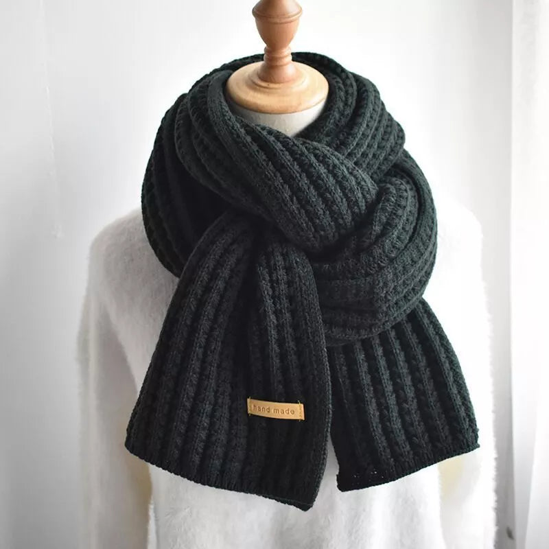 Wollschal Damen warm handgemacht für Herbst & Winter – Elira