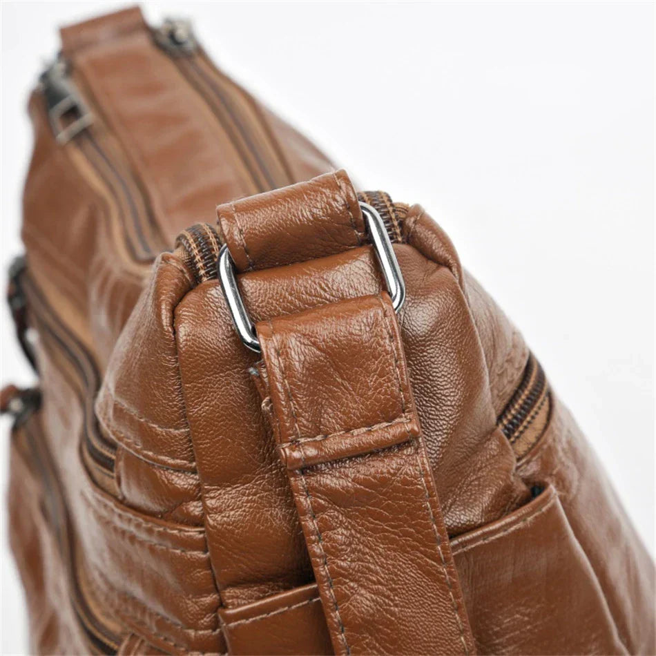Harper™ - Stilvolle Handtaschen aus veganem Leder im Vintage-Stil