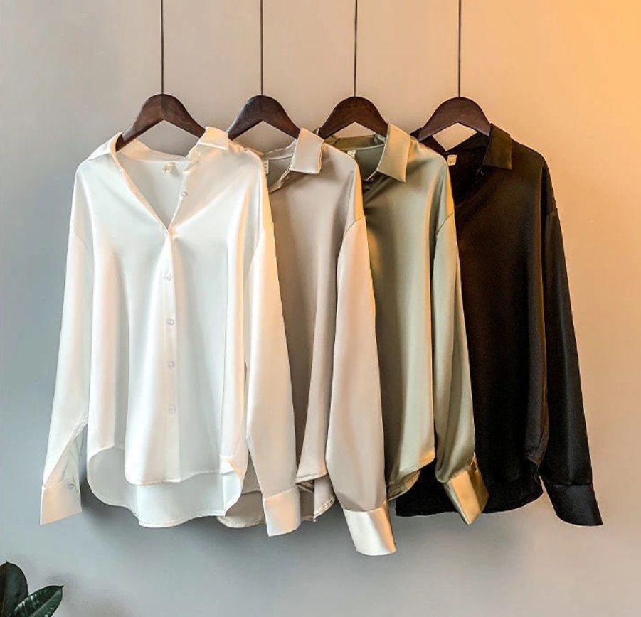 Seidenbluse Damen Elegant Zeitlos Chic – Anna