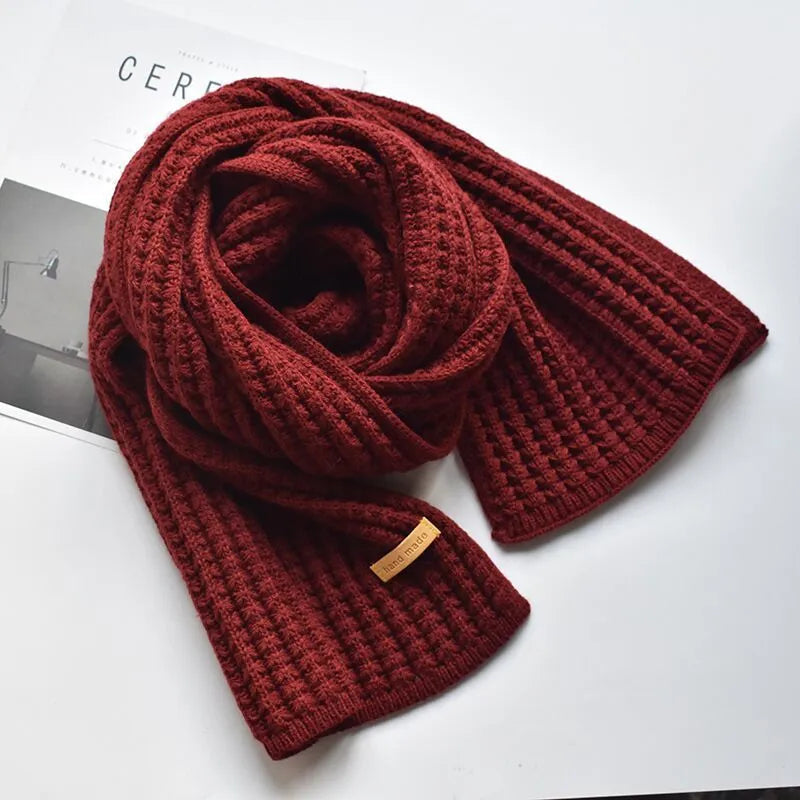 Wollschal Damen warm handgemacht für Herbst & Winter – Elira