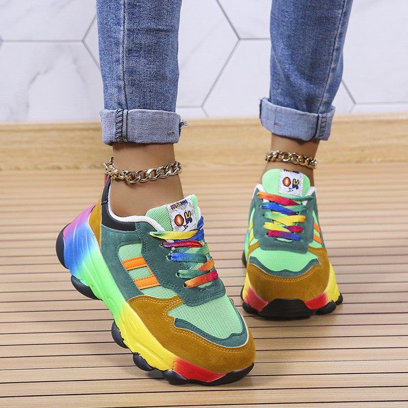 Bunte bequeme orthopädische Turnschuhe