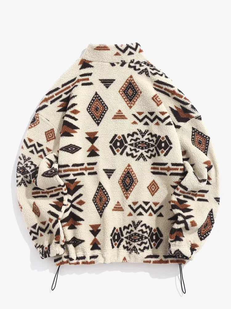 Briseis | Pullover mit ethnischem Druck für Frauen